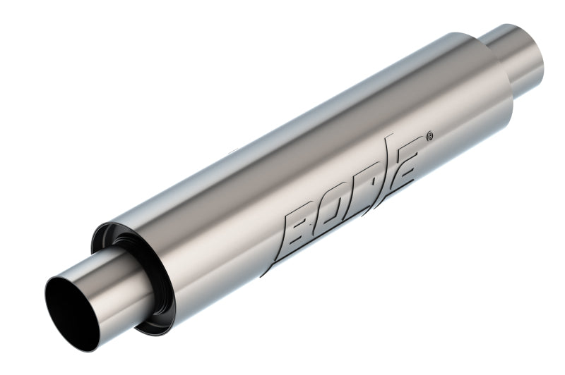 Borla XR-1 Low Profile Multicore 2.5IN Outlet/Inlet / 4IN x 16IN / 21IN OAL Round Muffler 401382 401382 Photo - Primary