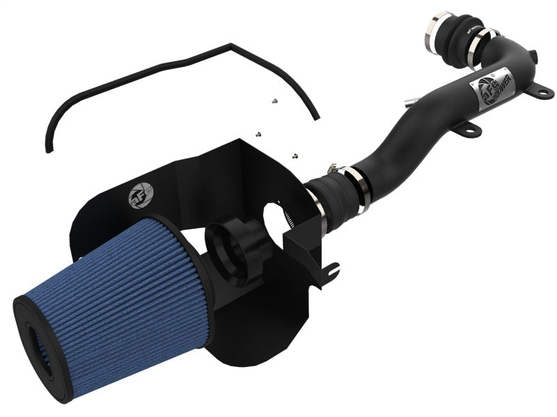 aFe Cold Air Intake System w/ 3 IN Black for Magnum FORCE Stage-2XP PRO 5R 54-13002-B Photo - Unmounted