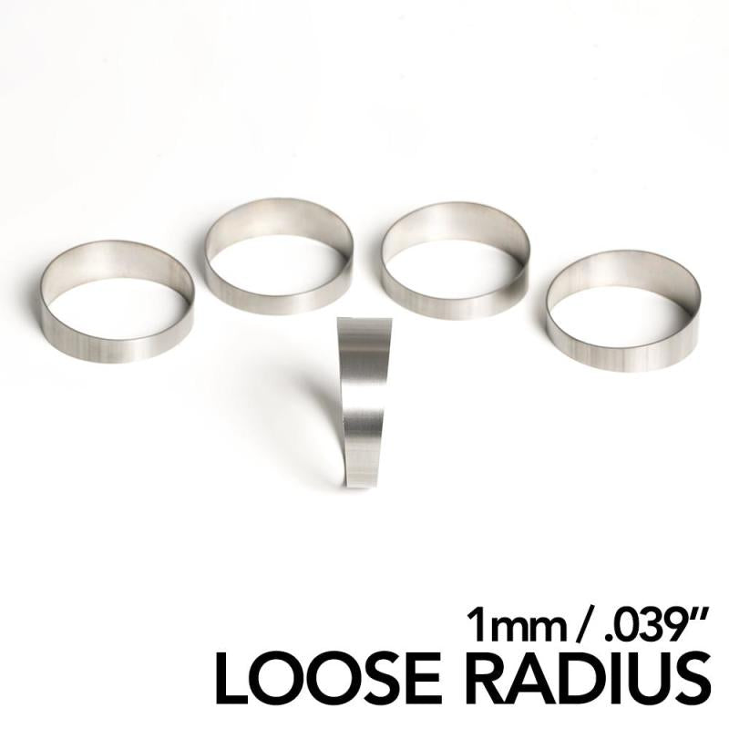 Ticon Industries 1.50in 45 Degree 2.2D/3.3in CLR Loose Radius 1mm Wall Titanium Pie Cuts - 5pk 109-03801-0003 109-03801-0003 Photo - Primary