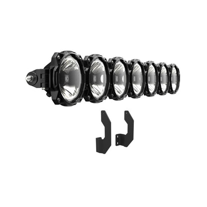 KC HiLiTES 11-16 Ford Super Duty Gravity LED Pro6 7-Light Bar Kit - Front Bumper 91344 91344 User 2