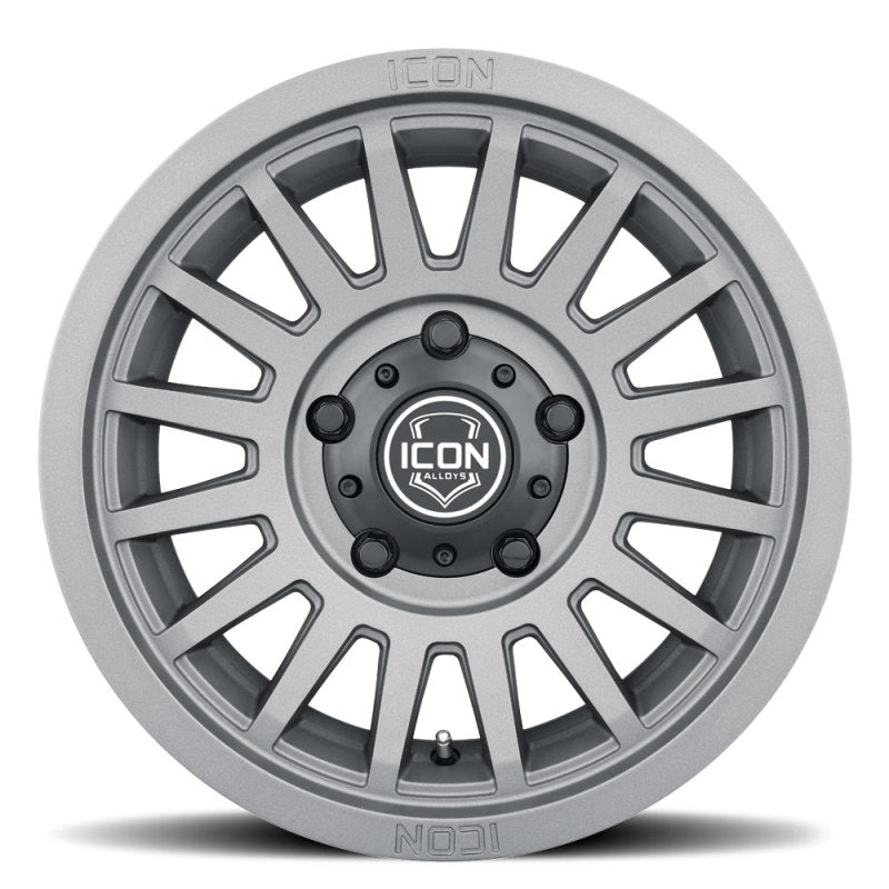 ICON Recon SLX 18x9 6x5.5 BP 0mm Offset 5in BS 106.1mm Hub Bore Charcoal Wheel 3618908350CH 3618908350CH Photo - Close Up