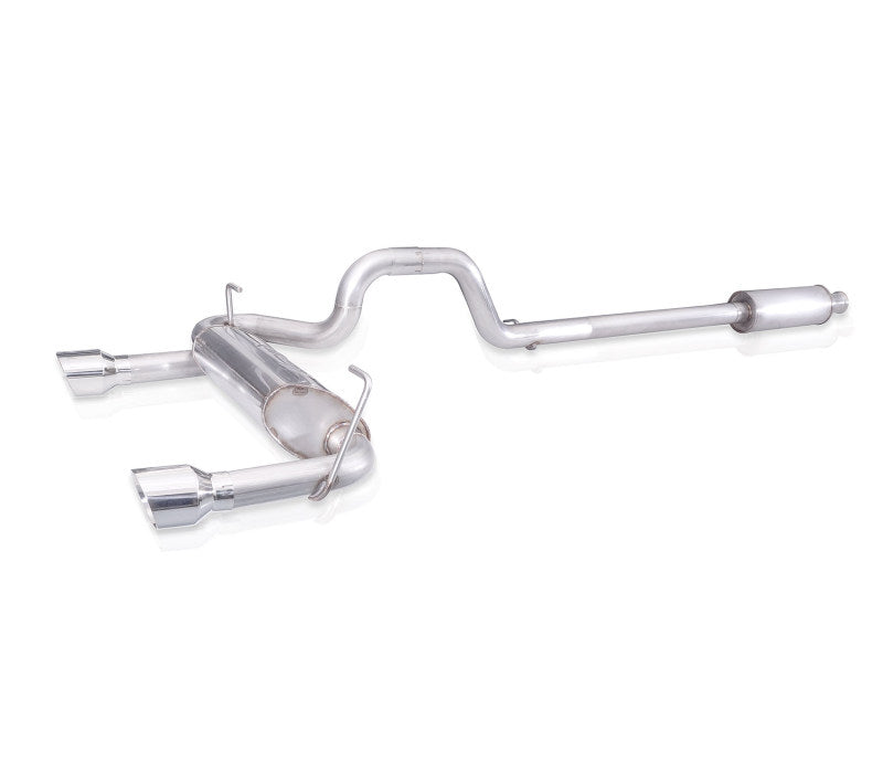 Stainless Works 2018+ Jeep Wrangler JL 304SS Factory Connect 2.5in Cat Back Exhaust System JPJLUCB JPJLUCB Photo - Unmounted