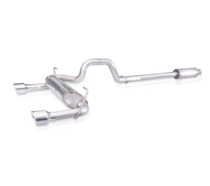 Stainless Works 2018+ Jeep Wrangler JL 304SS Factory Connect 2.5in Cat Back Exhaust System JPJLUCB JPJLUCB Photo - Unmounted