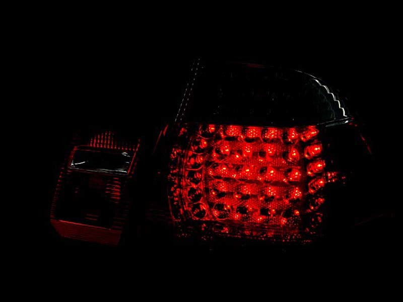 Anzo 1999-2001 BMW 3 Series E46 LED Tail lights Red/Clear 4pc 321004 Photo - Unmounted