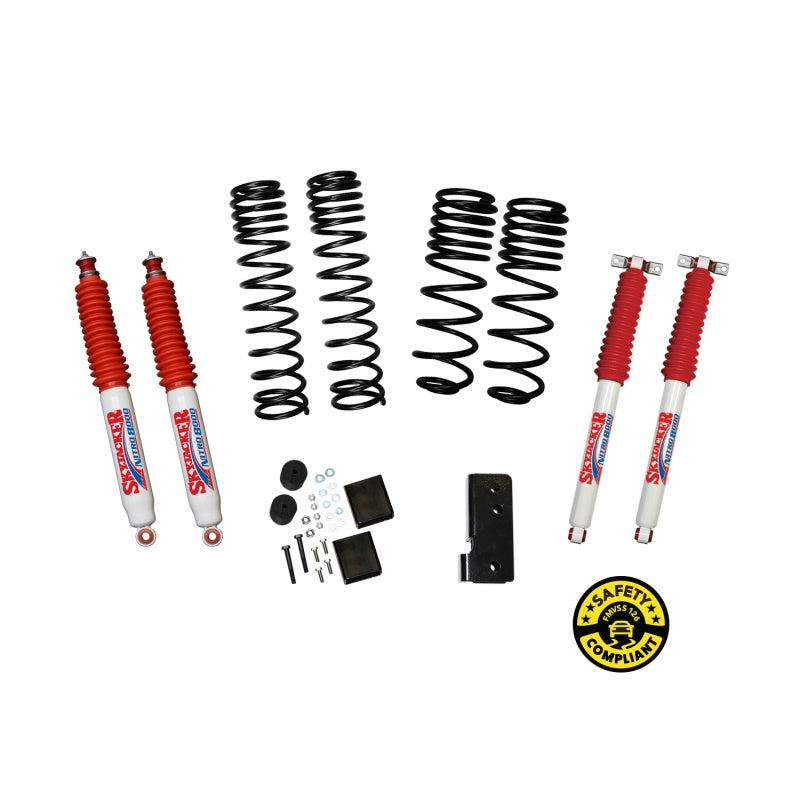 Skyjacker Jeep Wrangler JK 2-2.5in Dual Rate Long Travel Suspension Lift Kit JK20BPNLT JK20BPNLT Photo - Primary