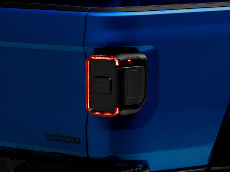 Raxiom 20-23 Jeep Gladiator JT Axial Series LED Tail Lights- Blk Housing (Smoked Lens) JG10568 JG10568 Photo - Primary