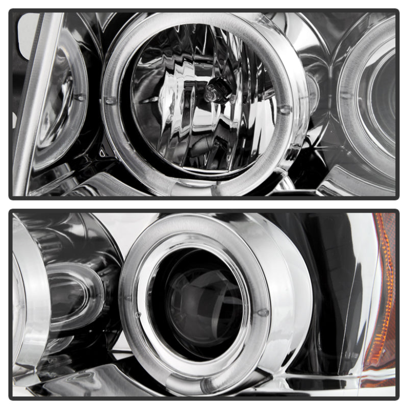Spyder Nissan Titan 04-14/Armada 04-07 Projector Headlights LED Halo LED Chrm PRO-YD-NTI04-HL-C 5011589 5011589 User 1