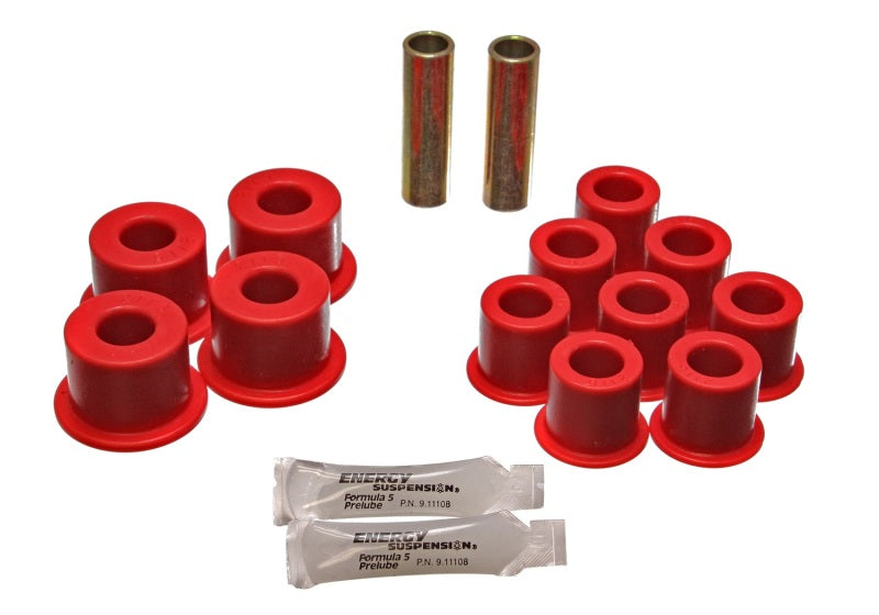 Energy Suspension Leaf Spring Bushing Set Red Isuzu Amigo All 1989-1994 14.2101R Photo - Primary