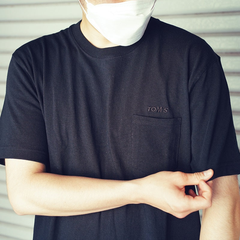 TOM'S Racing Pocket T-Shirt (White or Black) T-Shirt