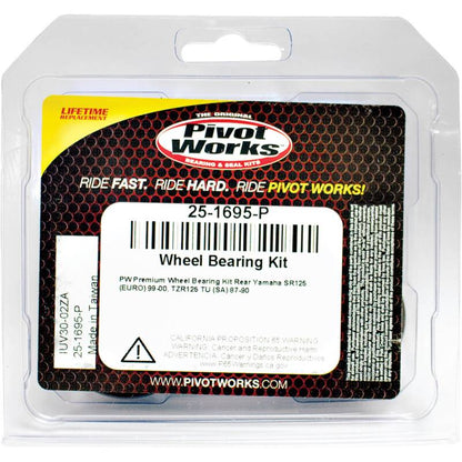 Pivot Works Yamaha Wheel Bearing Kit Premium Bearings 25-1695-P 25-1695-P Photo - Primary