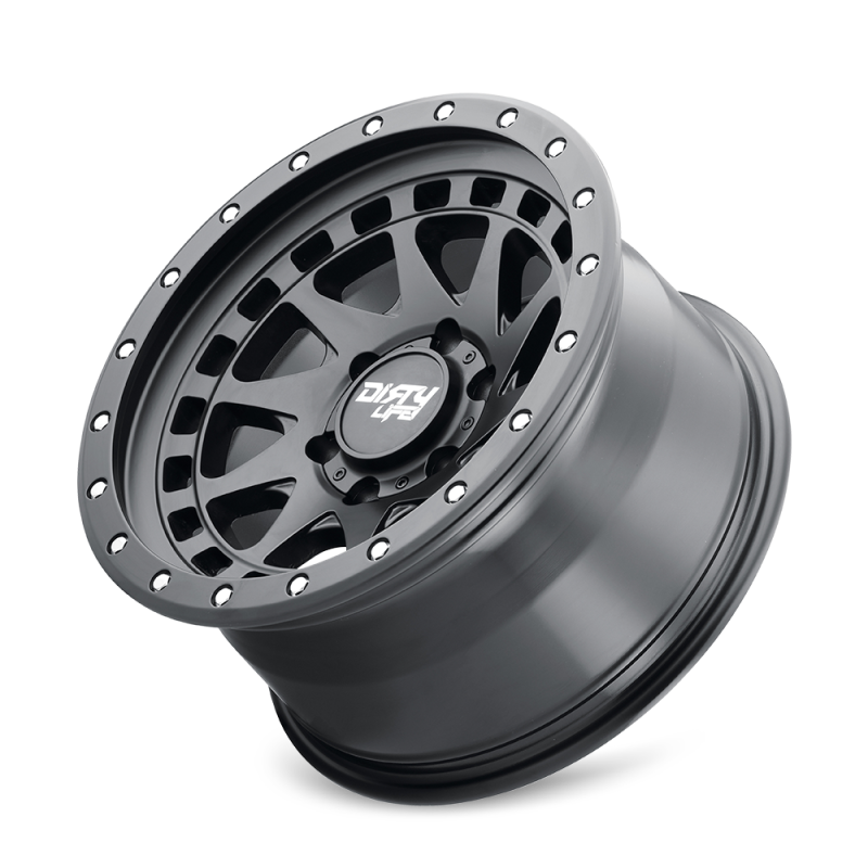 Dirty Life 9311 Enigma Pro 17x9/5x127 BP/-12mm Offset/71.5mm Hub Matte Black Wheel - Beadlock 9311-7973MB12 9311-7973MB12 Photo - Primary