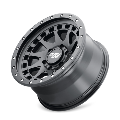 Dirty Life 9311 Enigma Pro 17x9/8x165.1 BP/-12mm Offset/130.8mm Hub Matte Blk Wheel - Beadlock 9311-7981MB12 9311-7981MB12 Photo - Primary