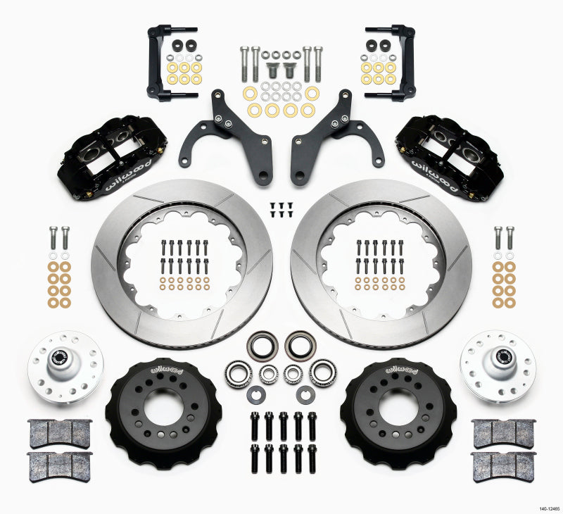 Wilwood Narrow Superlite 6R Front Hub Kit 14.00in 59-64 Chevy Impala / 63-64 Corvette 140-12465 140-12465 Photo - Primary