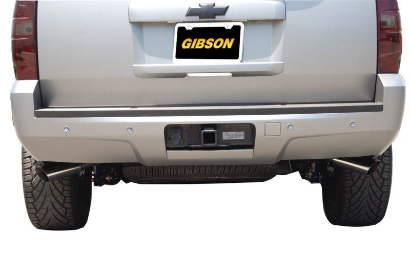 Gibson 10-14 Chevrolet Tahoe LS 5.3L 2.25in Cat-Back Dual Extreme Exhaust - Aluminized 5642 5642 Illustration Guide