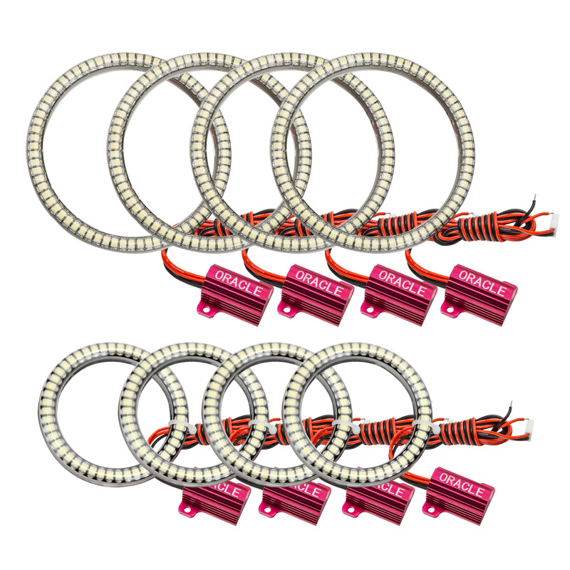 ORACLE Lighting Oracle Vector Jeep Wrangler JK Grille LED Halo Kit - White 5835-001 5835-001 Photo - Primary