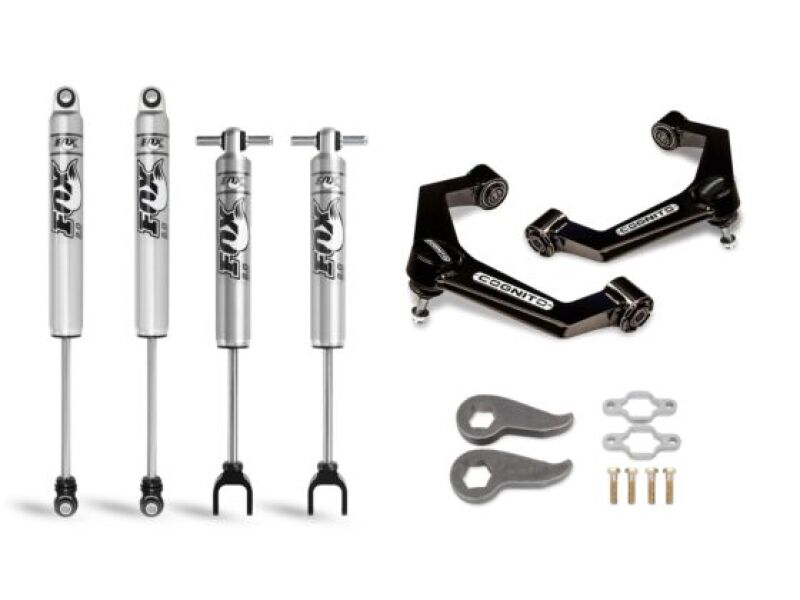 Cognito 11-19 Chevy/GMC Silv/Sierra 2500/3500 HD 2WD/4WD 3in Perf Leveling Kit w/ Fox PS 2.0 IFP 110-P0928 110-P0928 Photo - Primary