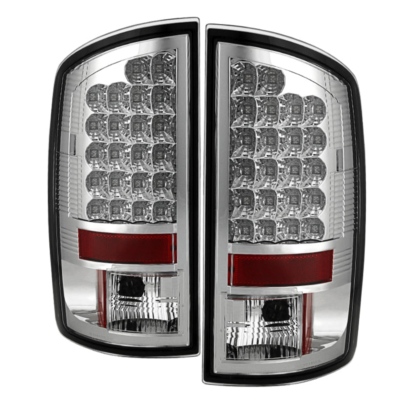 Spyder Dodge Ram 07-08 1500/Ram 07-09 2500/3500 LED Tail Lights Chrome ALT-YD-DRAM06-LED-C 5002624 5002624 Photo - Primary