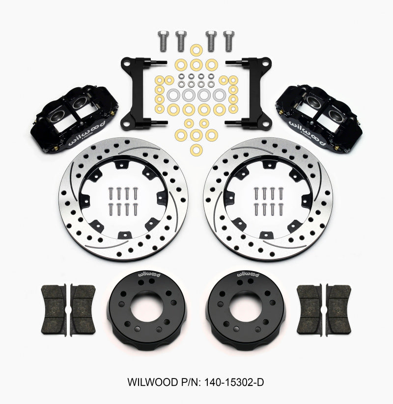 Wilwood FNSL4R Front Kit, Drilled 140-15302-D Photo - Primary
