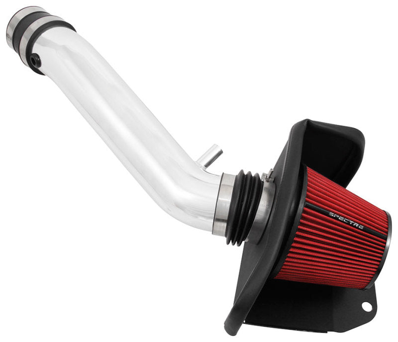 Spectre 16-18 Jeep Grand Cherokee V6-3.6L F/I Air Intake Kit - Polished w/Red Filter 9071 9071 Photo - Primary