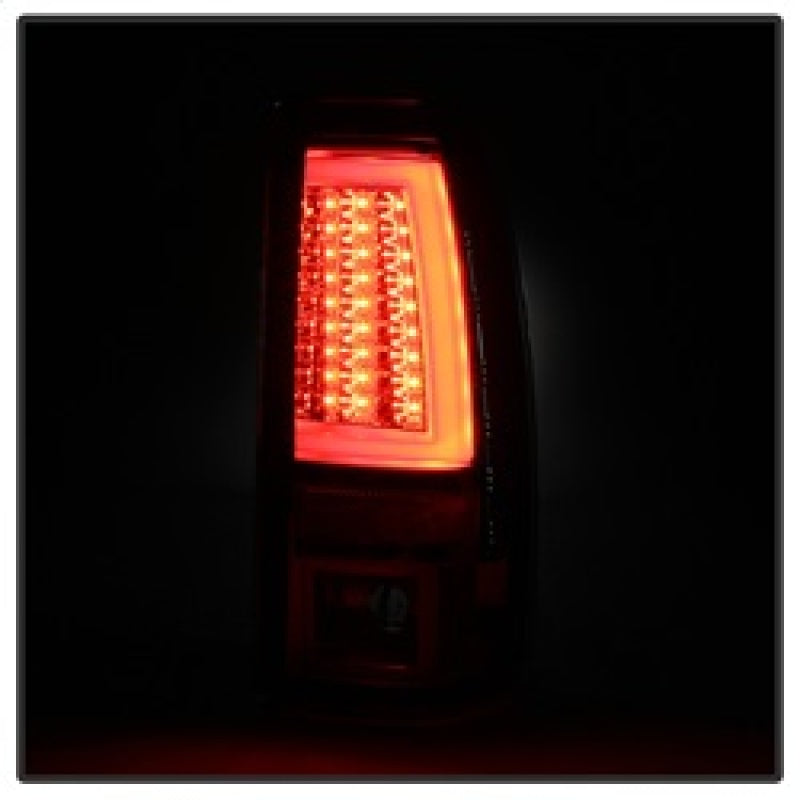 Spyder Chevy Silverado 1500/2500 99-02 Version 2 LED Tail Lights - Red Clear ALT-YD-CS99V2-LED-RC 5081872 5081872 Photo - Mounted