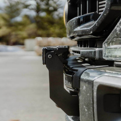 KC HiLiTES 11-16 Ford Super Duty Front Bumper Light Bar Mount For 40in Flex Era LED Light Bar 7353 7353 Photo - lifestyle view