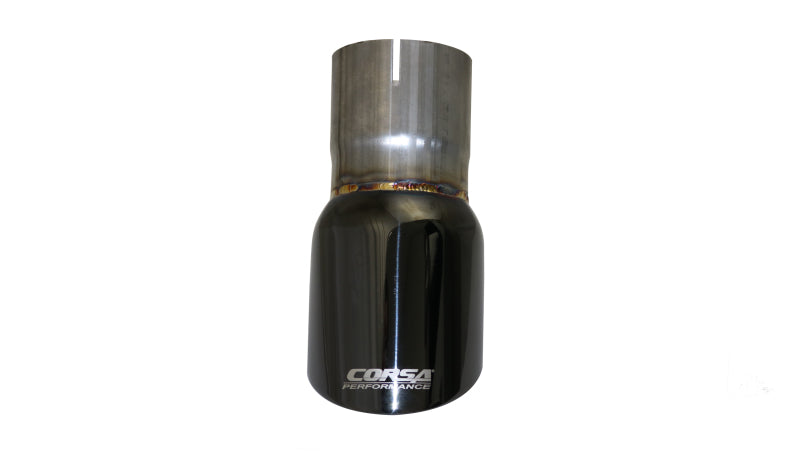 Corsa Single Universal 2.75in Inlet / 3.5in Outlet Black PVD Pro-Series Tip Kit TK003BLK TK003BLK Photo - Primary