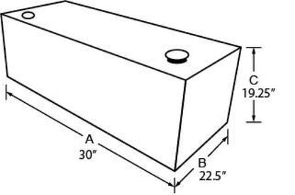 Tradesman Steel Rectangular Liquid Storage Tank - Black 73055 73055 User 1