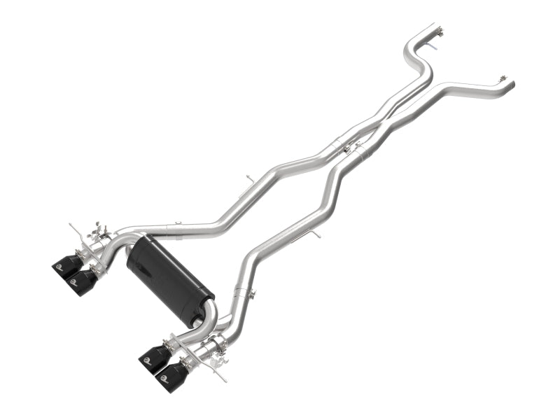 aFe 23-25 BMW M2 L6-3.0L (G87) MACH Force-Xp Cat-Back Exhaust w/ Black Tip 49-36353-B 49-36353-B Photo - Primary