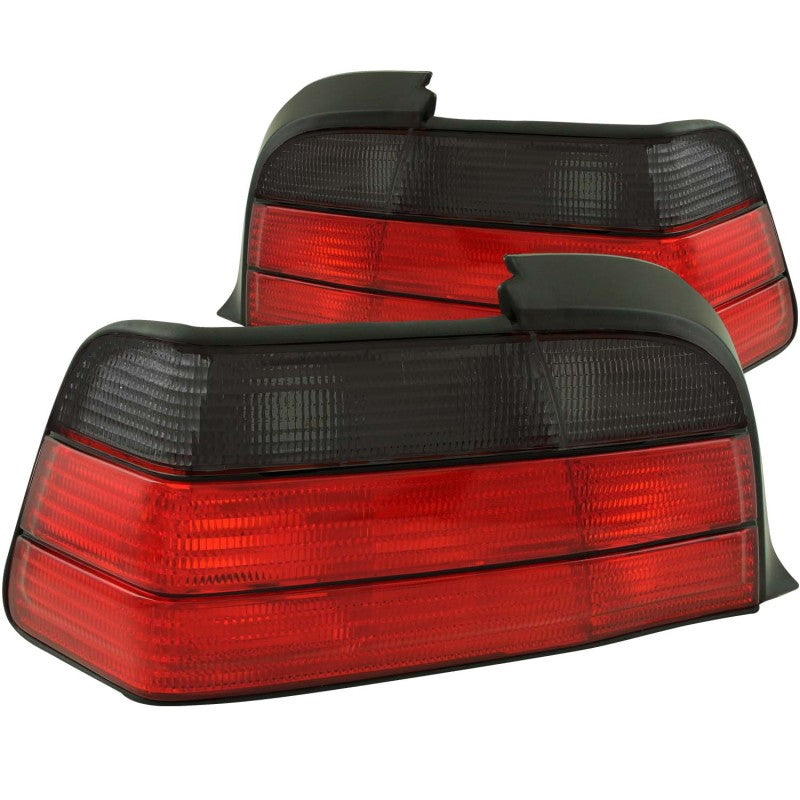 Anzo 1992-1998 BMW 3 Series E36 Tail lights Red/Smoke 221199 Photo - Primary