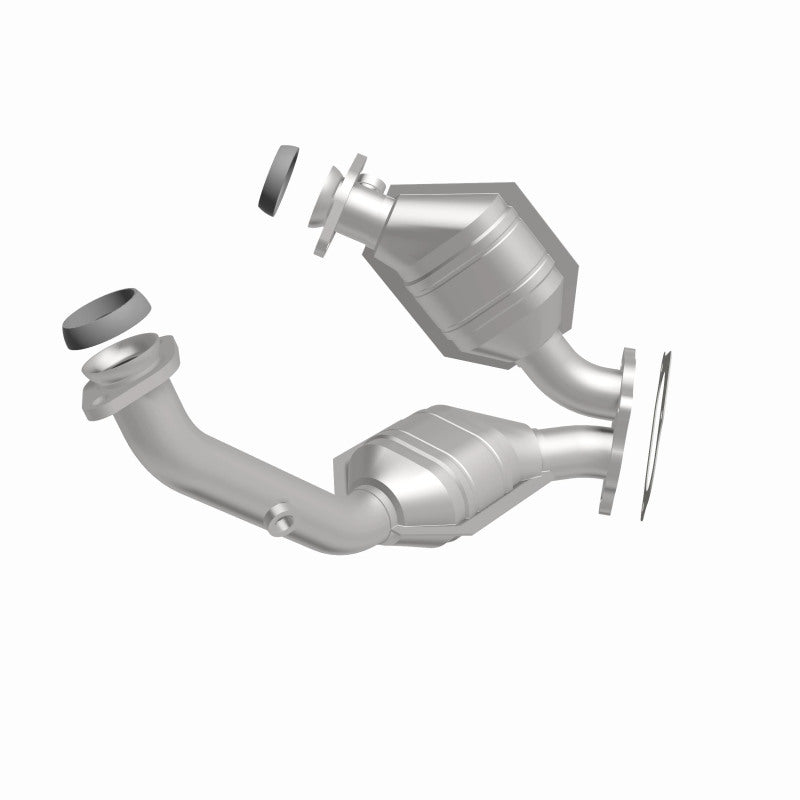 MagnaFlow HM Grade Federal / EPA Compliant Direct-Fit Catalytic Converter 93105 360 Degree Image Set