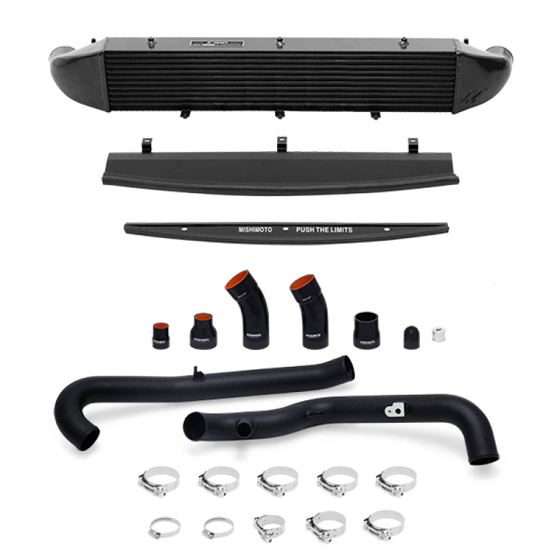 Mishimoto 2014-2016 Ford Fiesta ST 1.6L Front Mount Intercooler (Black) Kit w/ Pipes (Black) MMINT-FIST-14KBBK MMINT-FIST-14KBBK Photo - Primary