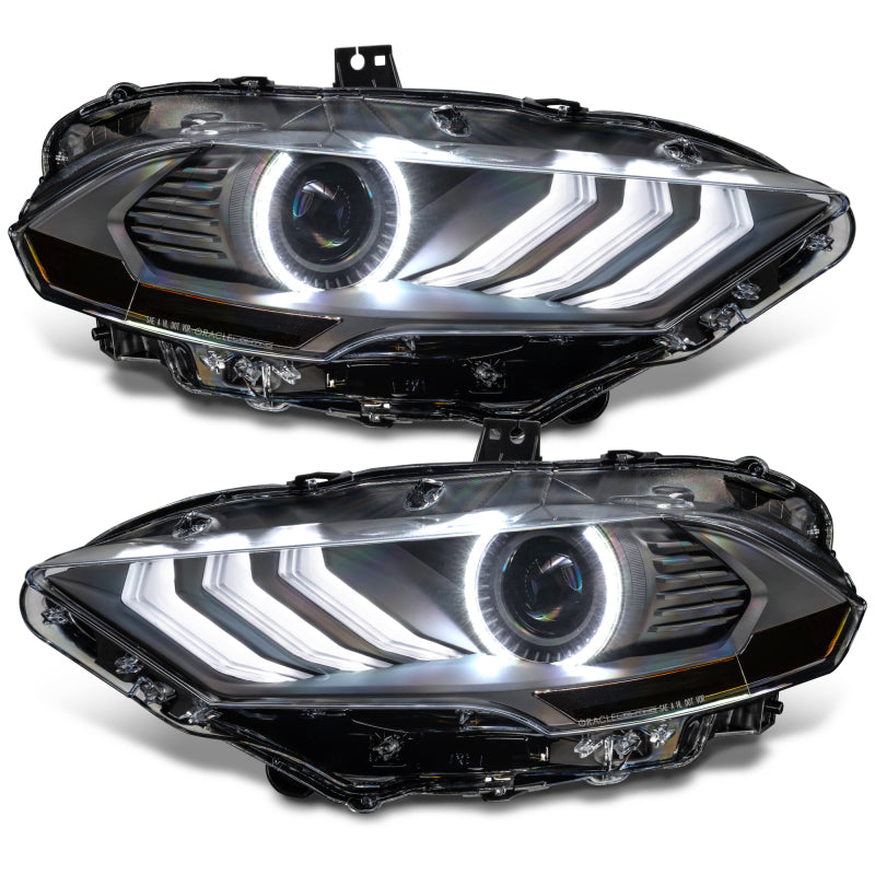 ORACLE Lighting 18-23 Ford Mustang Dynamic ColorSHIFT LED Headlights - Black Series 8204-332 8204-332 Photo - out of package