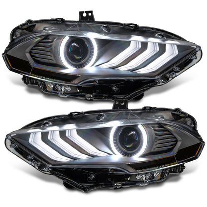 ORACLE Lighting 18-23 Ford Mustang Dynamic ColorSHIFT LED Headlights - Black Series 8204-332 8204-332 Photo - out of package