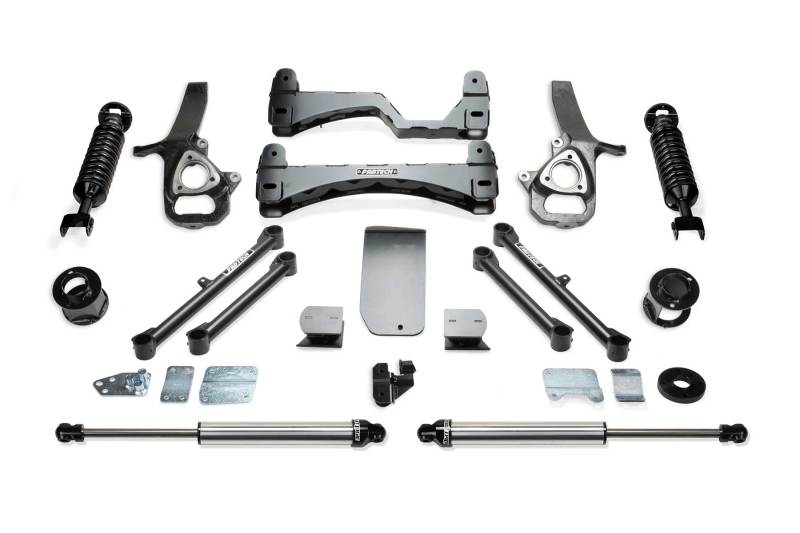Fabtech 6 Inches Performance System w/ Front Dirt Logic 2.5 Coilovers K3087DL Photo - Primary