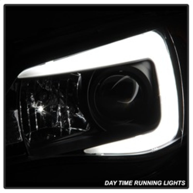 Spyder Subaru WRX 08-09 Projector Headlights - HID Model Only - Black PRO-YD-SWRX08-HID-LBDRL-BK 5083937 5083937 Photo - Unmounted