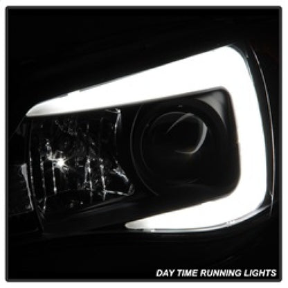 Spyder Subaru WRX 08-09 Projector Headlights - HID Model Only - Black PRO-YD-SWRX08-HID-LBDRL-BK 5083937 5083937 Photo - Unmounted