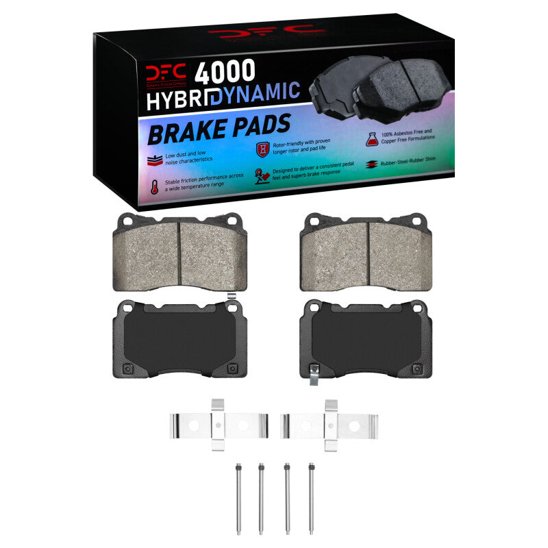 DFC DFC 4000 HybriDynamic Brake Pads Brakes, Rotors & Pads Brake Pads - OE main image