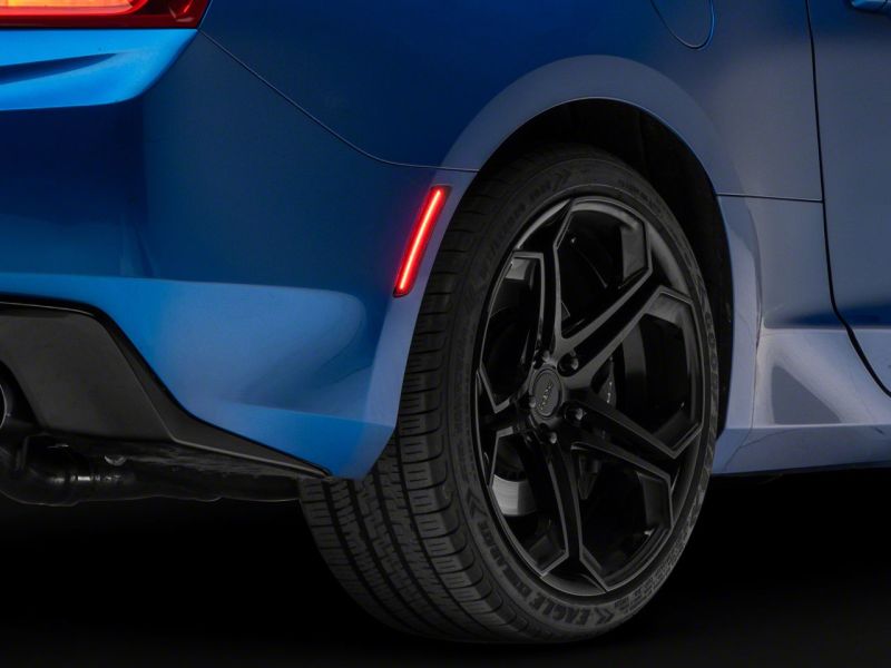 Raxiom 16-23 Chevrolet Camaro Axial Series LED Front and Rear Side Markers- Smoked CC2934 CC2934 Photo - Close Up