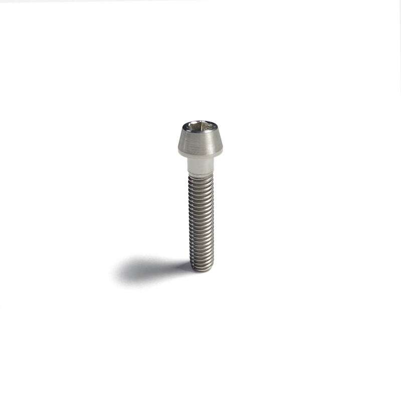 Ticon Industries Titanium Screw Taper Socket Cap M5x20x.8TP 4mm Allen Head 126-00312-0420