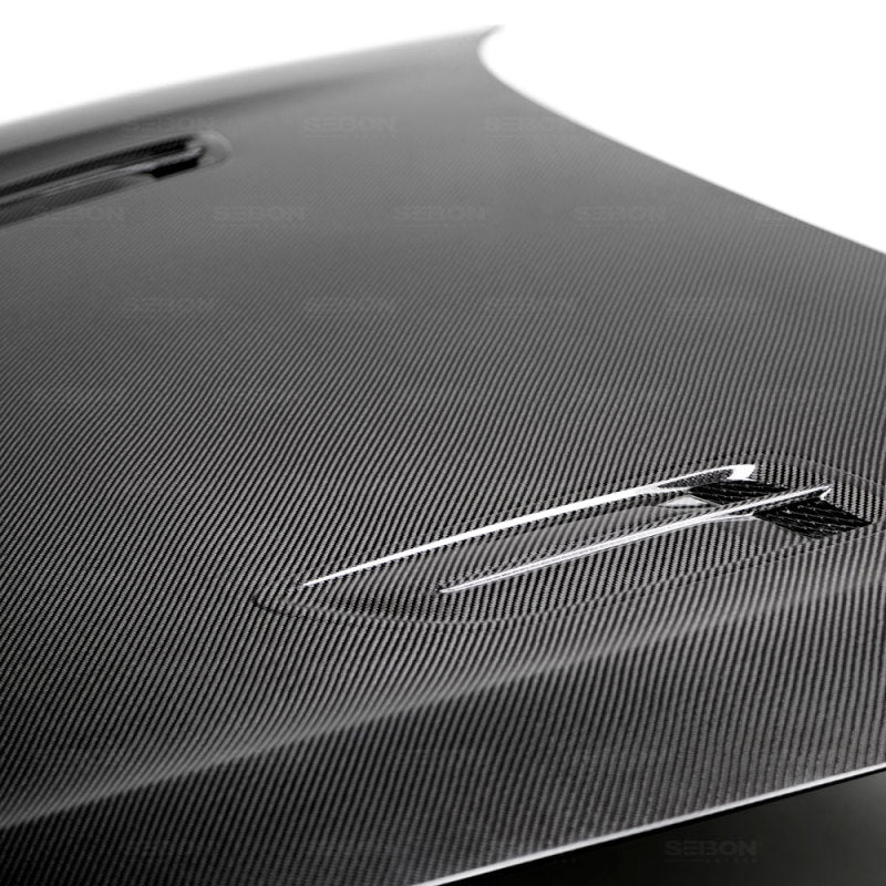 Seibon Carbon Fiber Hood for 2018-2023 Kia Stinger HD18KIST-OE Photo - Primary