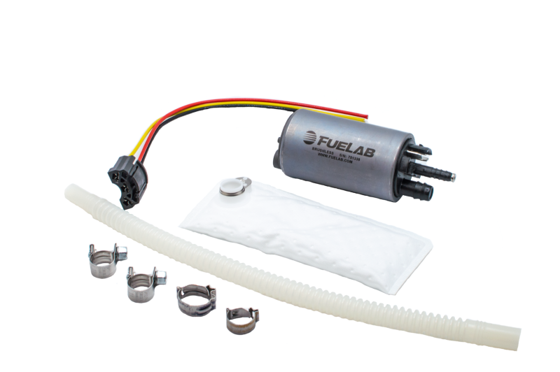 Fuelab 496 In-Tank Brushless Fuel Pump w/9mm Barb & 6mm Barb Siphon - 500 LPH 49614 49614 User 1