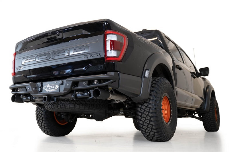 Addictive Desert Designs 21-22 Ford Raptor PRO Bolt-On Rear Bumper R218571280103 R218571280103 Photo - Mounted