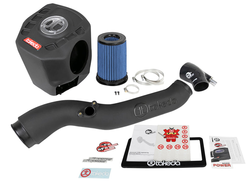 aFe Takeda Momentum Pro 5R Cold Air Intake System Lexus IS 200t 16-17 TM-2019B-R Photo - Unmounted