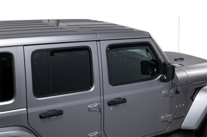 Putco 20-21 Jeep Gladiator JT/JL Element Tinted Window Visors (Set of 4) 580221 580221 Photo - Mounted