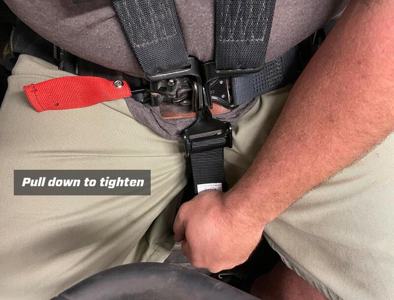 PRP Seats PRP 5.2 Harness - Silver SB5.2S-S SB5.2S-S Photo - Close Up