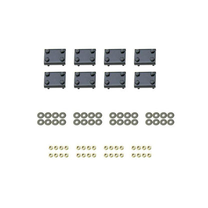 Westin 1998-2001 Dodge Ram Quad Cab 1500 Premier Oval Nerf Step Bar Mount Kit - Black 22-1005 22-1005 Photo - Primary