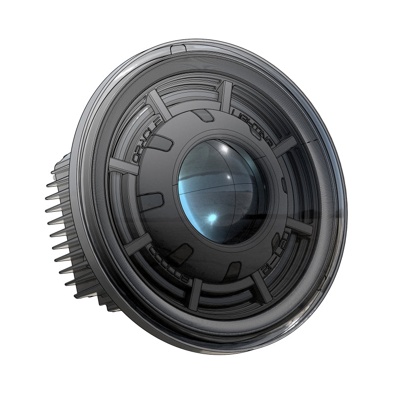 ORACLE Lighting Oracle Oculus 7in Bi-LED Projector Headlights for Jeep Wrangler JK - 6000K 5876-001 5876-001 Line Art