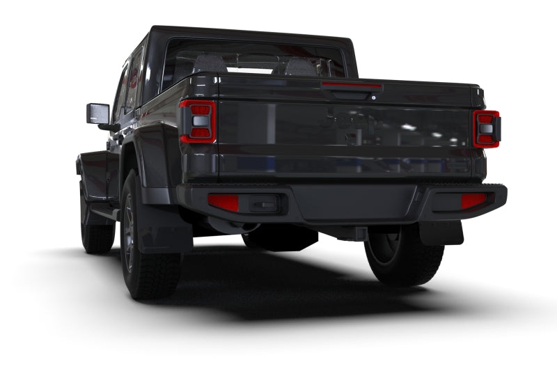 Rally Armor 19-23 Jeep JT Gladiator Mojave/Rubicon Black Mud Flap w/ Grey Logo MF104-BLK-GRY MF104-BLK-GRY User 1