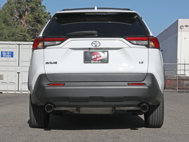 aFe POWER Takeda 19-21 Toyota RAV4 L4-2.5L 304SS CB Exhaust w/ Black Tips 49-36053-B 49-36053-B Photo - Mounted