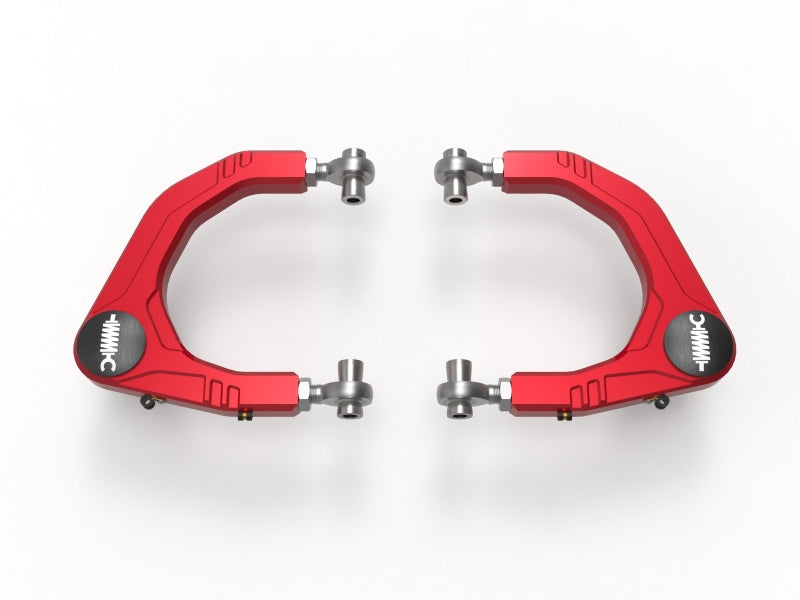 aFe Control 05-23 Toyota Tacoma Upper Control Arms - Red Anodized Billet Aluminum 460-72T005-R